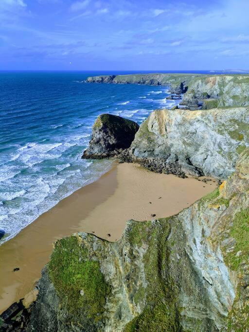 Large 4 Person Couples And Family Caravan In Newquay Bay Resort Exterior foto
